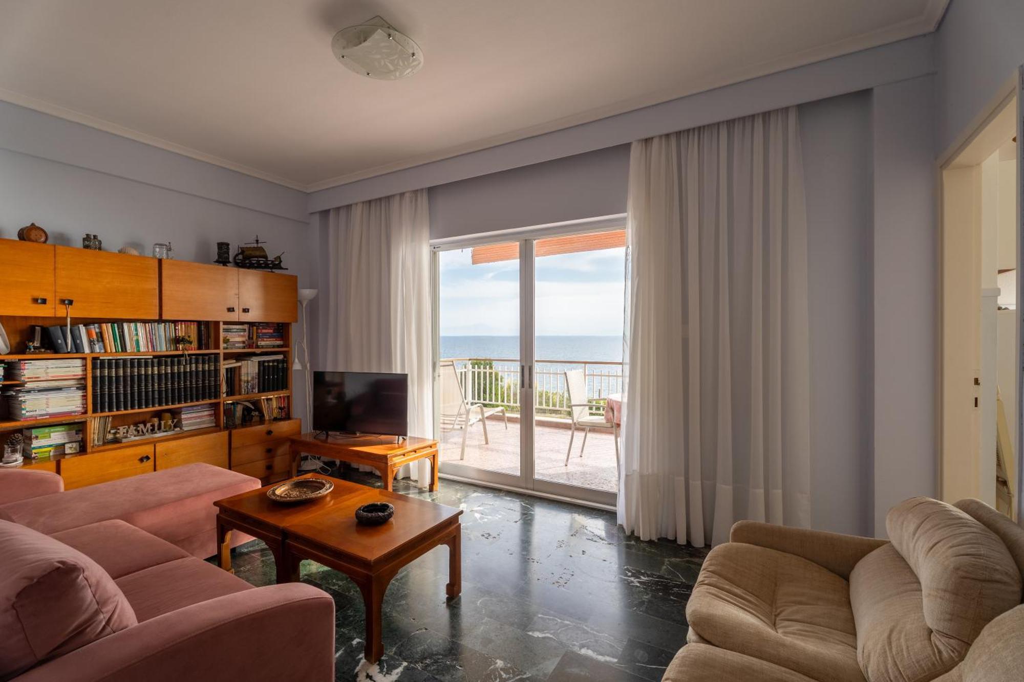 尼亚伊拉克利亚Sunshine House Offering Spectacular Views To Olymp A公寓 外观 照片